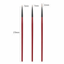 Stripe Drawing Acrylic Painting Grid Stripes Nail Line Brush Nail Painting Pen