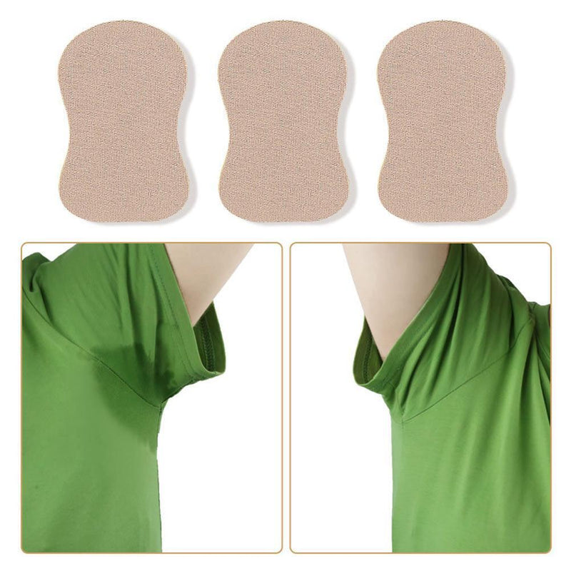10pcs/Bag Armpits Anti Sweat Pads Foot Underarm Stickers Scent Absorbing Patc