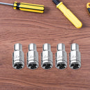5pcs 4mm Double End Mini Short Hexagon Ratchet Wrench Tensioner Socket Sleeve Head