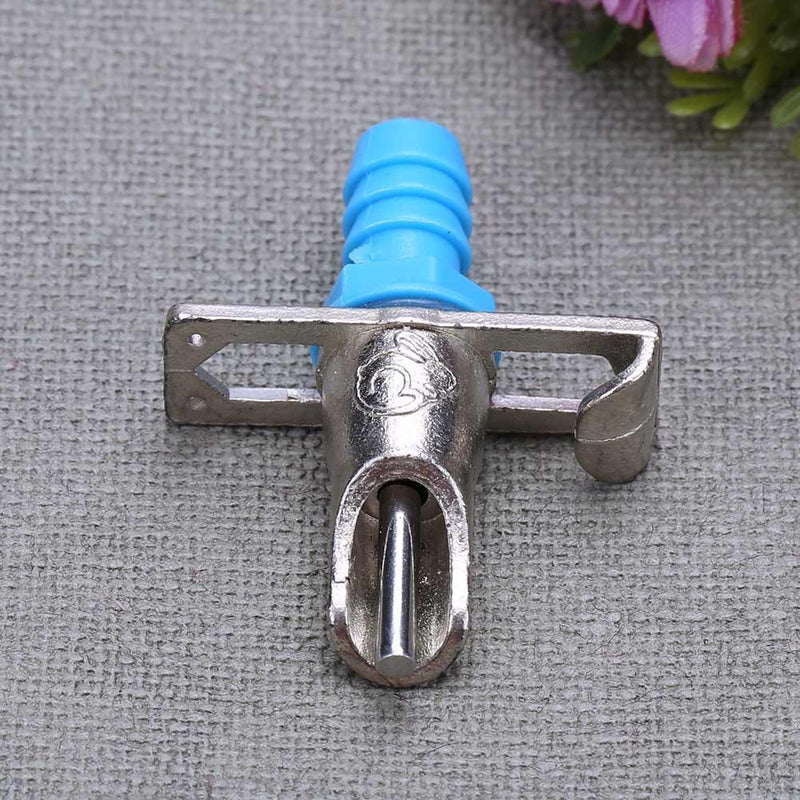 5 Sets Automatic Nipple Water Feeder+T Tubing+Spring Rabbit Drinker Waterer