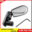 Universal Rotate Cycling Bike Handlebar Wide Angle Rearview Mirror