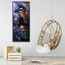 5D Diamond Painting Kit Donkey Head Warrior Full Round Drill Rhinestone DIY Arts