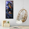 5D Diamond Painting Kit Donkey Head Warrior Full Round Drill Rhinestone DIY Arts