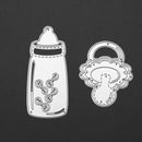 2pcs The Metal Punch Molds Nursing Bottle Nipple Carbon Steel Emboss