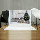 Christmas Background Cloth Snowman Home Decor Photo Studio Fabric (Y-2024)
