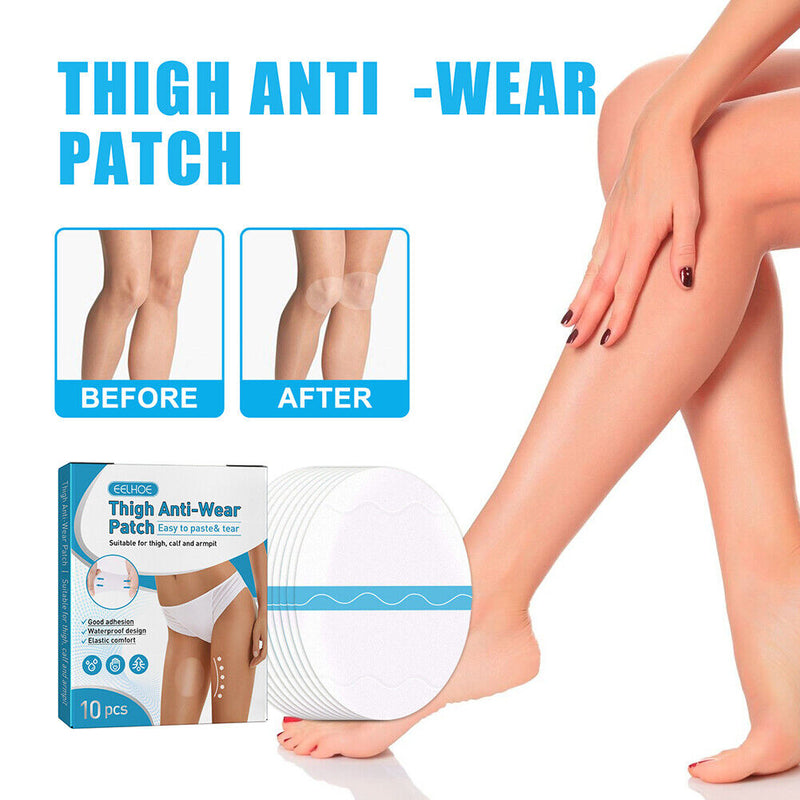 10pcs Thigh Pad Tape Traceless Transparent Thigh Tapes Unisex for Outdoor Sports