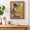 Girl Open Umbrella Oil Paint By Numbers Kits DIY Handpainted on Canvas Art