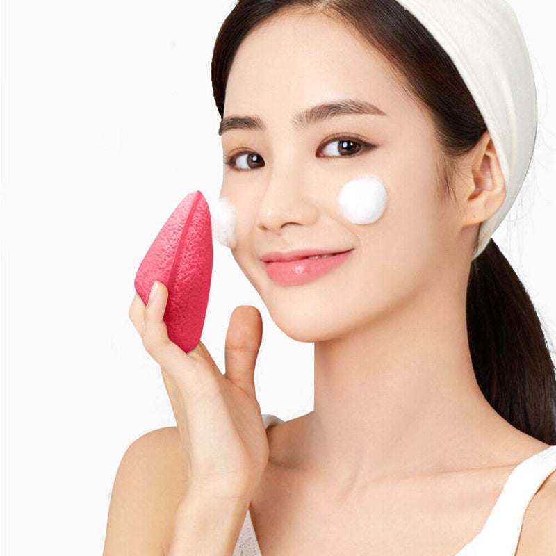 Women Facial Foundation Powder Puff Water Drop Shape Cosmetic Beauty Makeup T