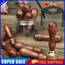 Retro Stamp Wooden Handle Handles for Wedding Invitations Wax Art Crafts