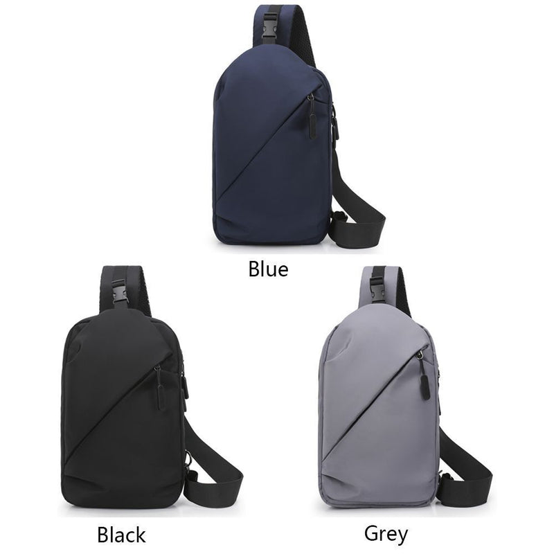 Durable Student Men Travel Chest Bag Diagonal Bag Shoulder Bags High Capacity