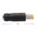 DC Power Adapter 5.5x2.1mm Female to Square Plug for lenovo ThinkPad