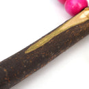 Wooden Bird Parrot Swing Toys Parakeet Cockatiel Lovebird Budgie 15cm