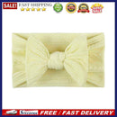 Soft Nylon Elastic Baby Headband Bows Knotted Newborn Girls Hair Accessories
