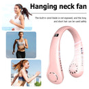 #A Hanging Neck Fan USB Neckband Fans Summer Air Cooler for Outdoor Travel Suppl