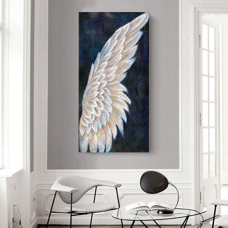 Angel Wing Oil Paint By Numbers Kits Canvas Picture DIY Wall Art Craft Decor