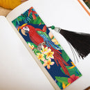 2x Parrot Diamond Painting Bookmark DIY Special Shaped Drill Tassel (SQ26) Newly