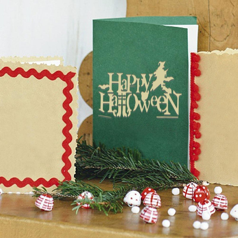 Cake Candy Template DIY Scrapbook Spray Mould Halloween Themes Home Baking Tools