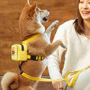 Cat Dog Backpack Printed Chest Strap Harness Traction Rope Dogs Pet Supplie