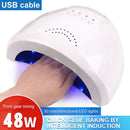 LED UV Lamp USB Manicure Lamp 48W Induction Nail Polish Quick Drying Light