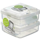 2Pcs Portable Storage Box Fresh Keeping Organizer Fruit Refrigerator D7O5