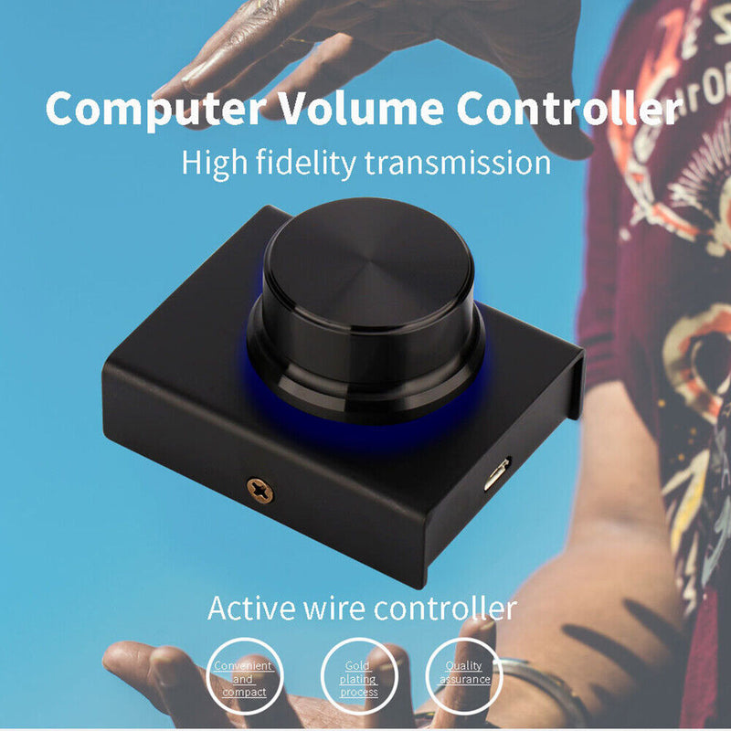 Volume Controller Multimedia PC Speaker Volume Controller Knob One Key Mute