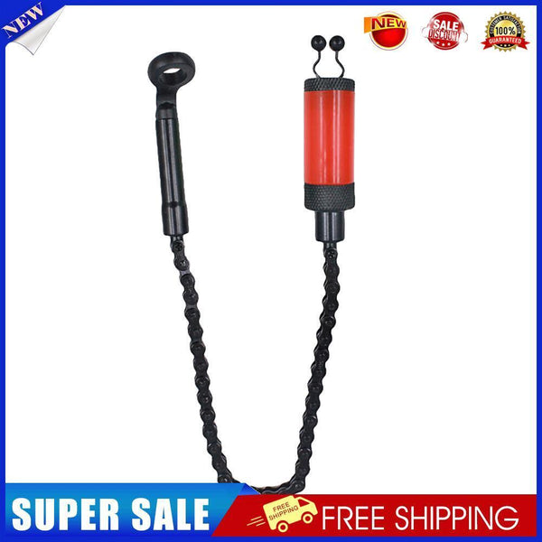 Fishing Bite Alarms Chain Wiggler Fish Bite Indicator Wobbler Tools (Red)