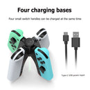 4 Controller Charger Fast Charging Dock Station for NS/Switch OLED Joycon Grip