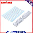 Nail Art Polish Palette Dot Flat Nail Color Card Display Tool (Transparent)