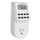 LCD Digital Weekly Programmable Electrical Socket Timer Switch (TM516-US) Newly