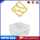 Cake ATM Happy Birthday Cake Topper Money Box Surprise Wedding Party Decor