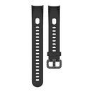 Silicone Soft Sports Smart Bracelet Wristband for Honor Band 5i (Black)