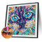 DIY Color Cat Animal Part Drill Special Shape Diamond Painting Kit (B046)
