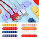 USB Cable Organizer Desktop Cable Fixer Phone Line Management Data Arrangement