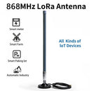 5dBi 858-878MHz for Helium Hotspot Miner Antenna+Magnet Base (55cm Gray)