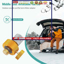 Gas Tank Coupler Converter Valve Adapter Gas Stove Switching for Outdoor Camping