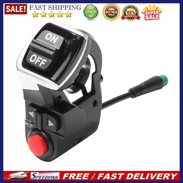 Electric Scooter Parts Handlebar Switch E-scooter Button Switch for Kugoo M