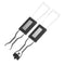 2 in 1 Mechanical Keyboard Key Cap Puller Universal Shaft Remover (Black)