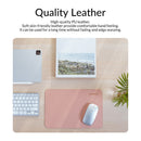 #A ORICO Double-side Large Mouse Pad Gaming Mouse Pad Computer PU Leather PC Mat
