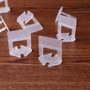 100pcs Plastic Ceramic Leveling System Wedges Clips Flooring Tools (2.0mm) Newly