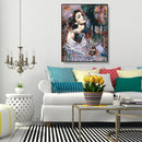 Painting By Numbers Kit DIY Beauty Deer Hand Painted Canvas Oil Wall Picture Art