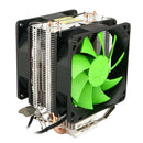 Dual Copper Pipes Dual Fan CPU Cooling Cooler Fan Heatsink for intel LGA1366 AMD