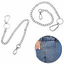 Pant Trousers HipHop Jewelry Wallet Belt Chain Keyring Jean Keychain Clip