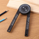 Woodworking Mitre Saw Protractor Accurate Angle Finder Tool (with pencil) Newly