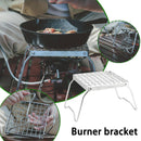 Folding Campfire Grill Portable Stainless Steel Camping Grill BBQ Tool#