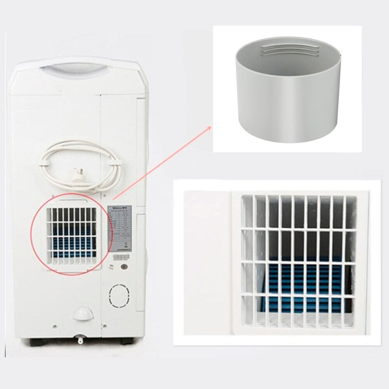 Portable Air Conditioner Interface Threaded Exhaust Hose Connector (150mm) Newly