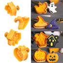 Tool Halloween Biscuit Mold Plunger Halloween Pumpkin Ghost Theme Cookie Cutter