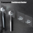 Toothbrush Holder Transparent Travel Stand Tooth Brush Storage FAST Rack A3S3