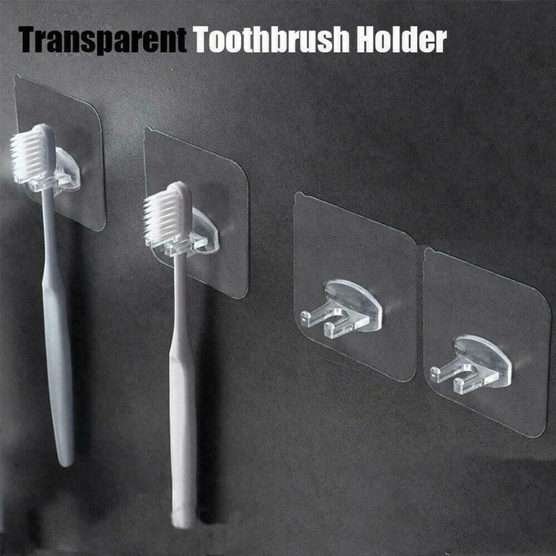 Toothbrush Holder Transparent Travel Stand Tooth Brush Storage FAST Rack A3S3