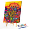 Abstract Sun Flower Oil Paint By Numbers Kit DIY Frameless Drawing for Adul