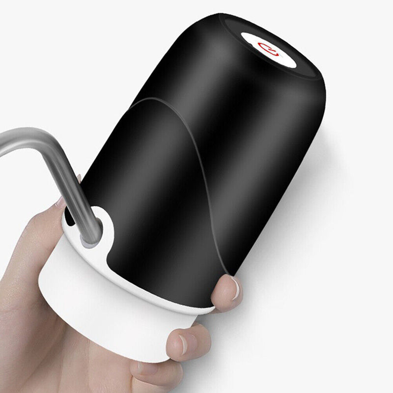 Water Bottle Pump Mini Barreled Water Electric Pump USB Water Dispenser (B)